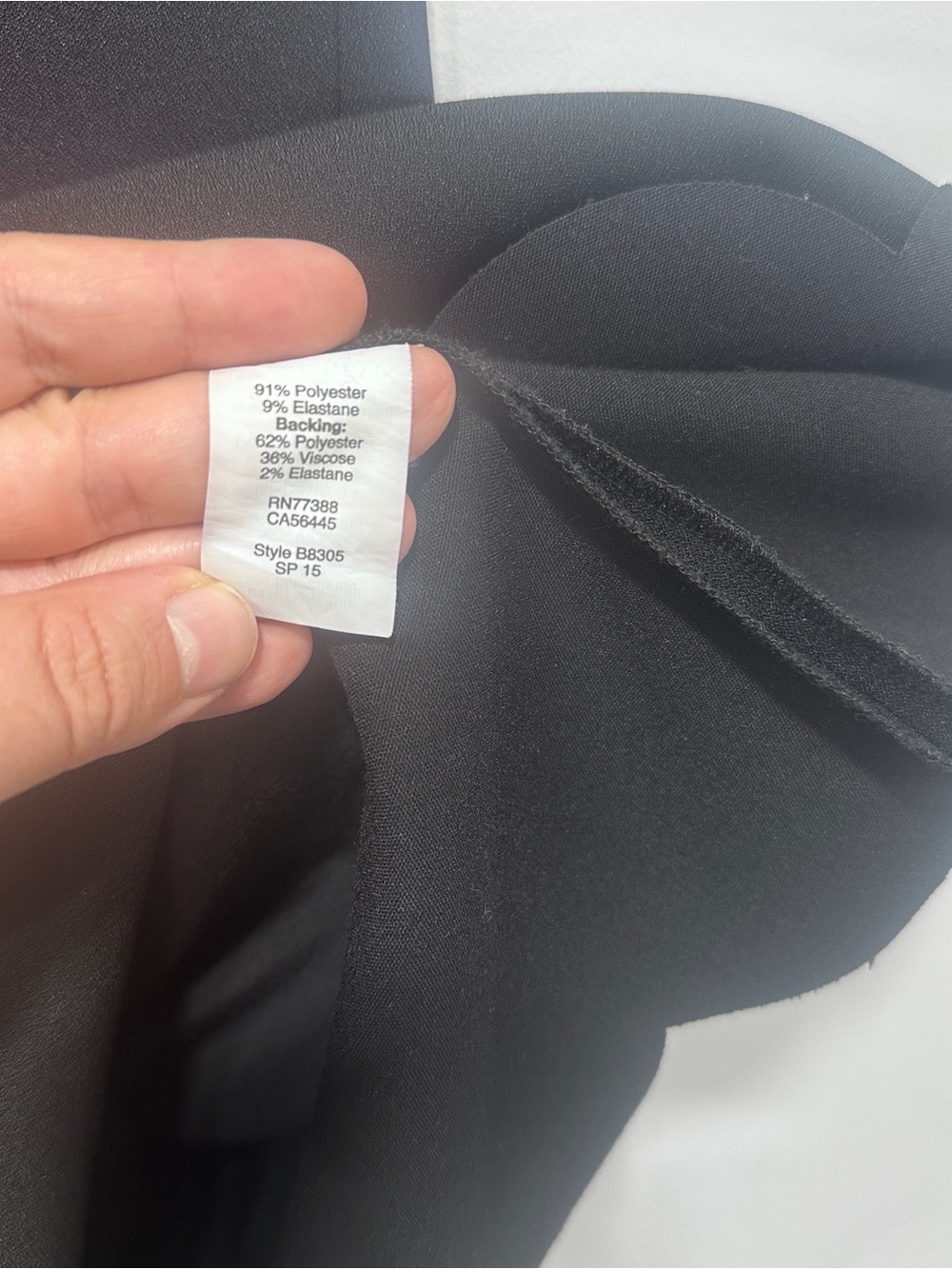 J. Crew Black and White Scalloped Mini Dress size 14 - Picture 8 of 10